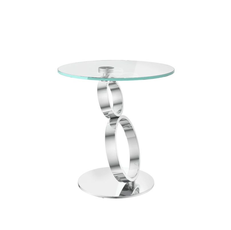 Torelli Side Table DefaultTitle Olympia Glass Side Table