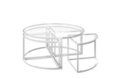 Torelli Coffee Table Set DefaultTitle Omari Glass Grande Coffee Table Set