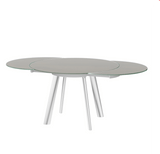 Torelli Dining Table Omega Swivel Extending Dining Table 102 to 166cm