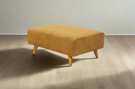 Lebus Foot Stool Cinnamon / Oak Oscar Footstool
