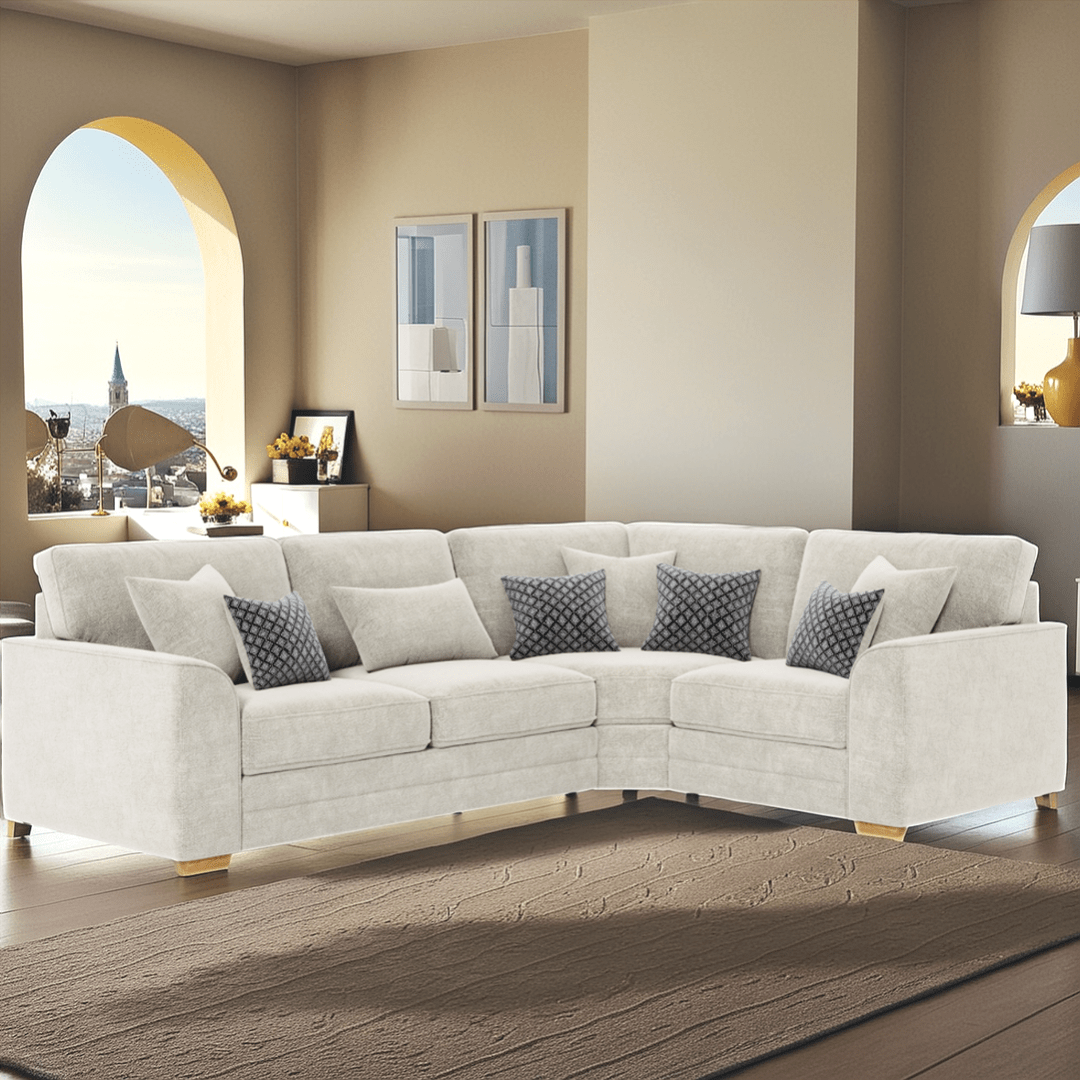 Lebus Corner Sofa Oscar Right Hand Facing Corner
