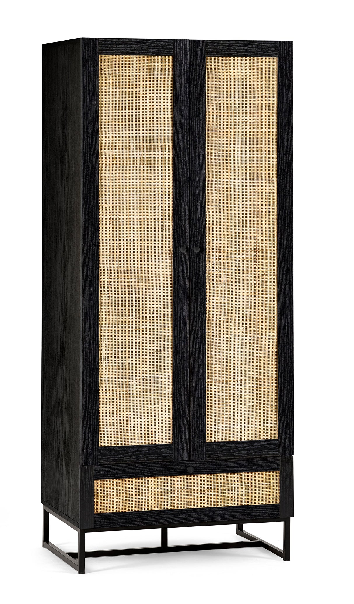 Julian Bowen Wardrobes Padstow Wardrobe - Black