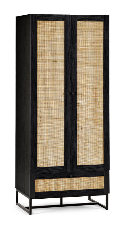 Julian Bowen Wardrobes Padstow Wardrobe - Black
