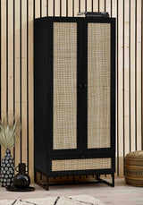 Julian Bowen Wardrobes Padstow Wardrobe - Black