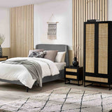 Julian Bowen Wardrobes Padstow Wardrobe - Black