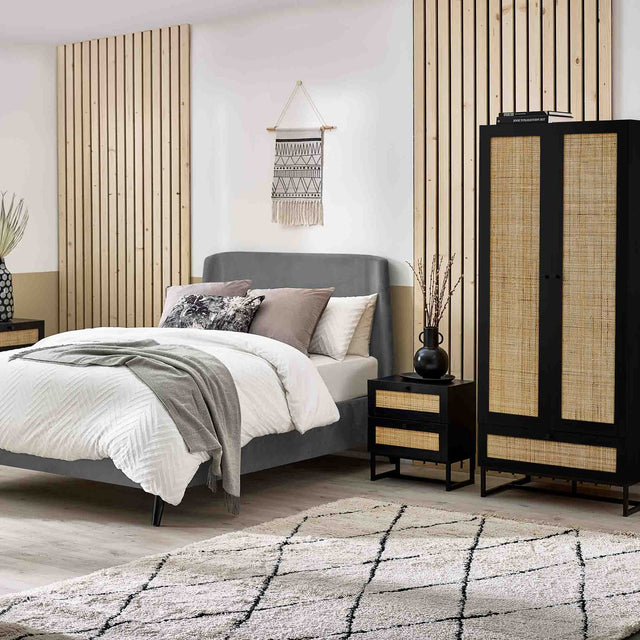 Julian Bowen Wardrobes Padstow Wardrobe - Black