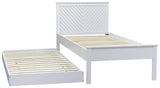 Kyoto Bed DefaultTitle Painted Chevron Guest Bed