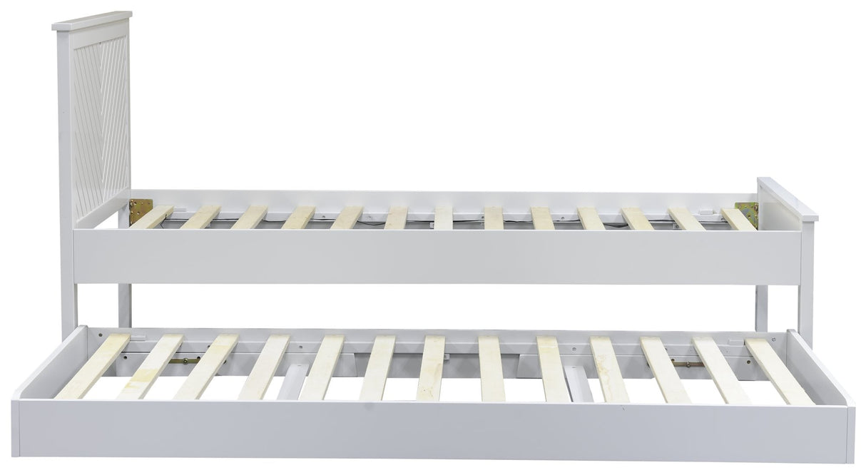 Kyoto Bed DefaultTitle Painted Chevron Guest Bed