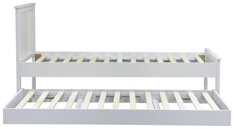 Painted Chevron Guest Bed