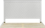Kyoto Bed Painted Shaker Chevron Bed