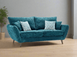 Lebus 2 Seater Sofa Teal / Oak Perth 2 Seater Sofa