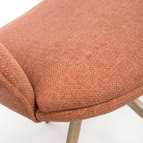 Furniture Link Dining Chair Perth Easy Clean Brick Fabric Swivel Chair (Sold in Pairs)