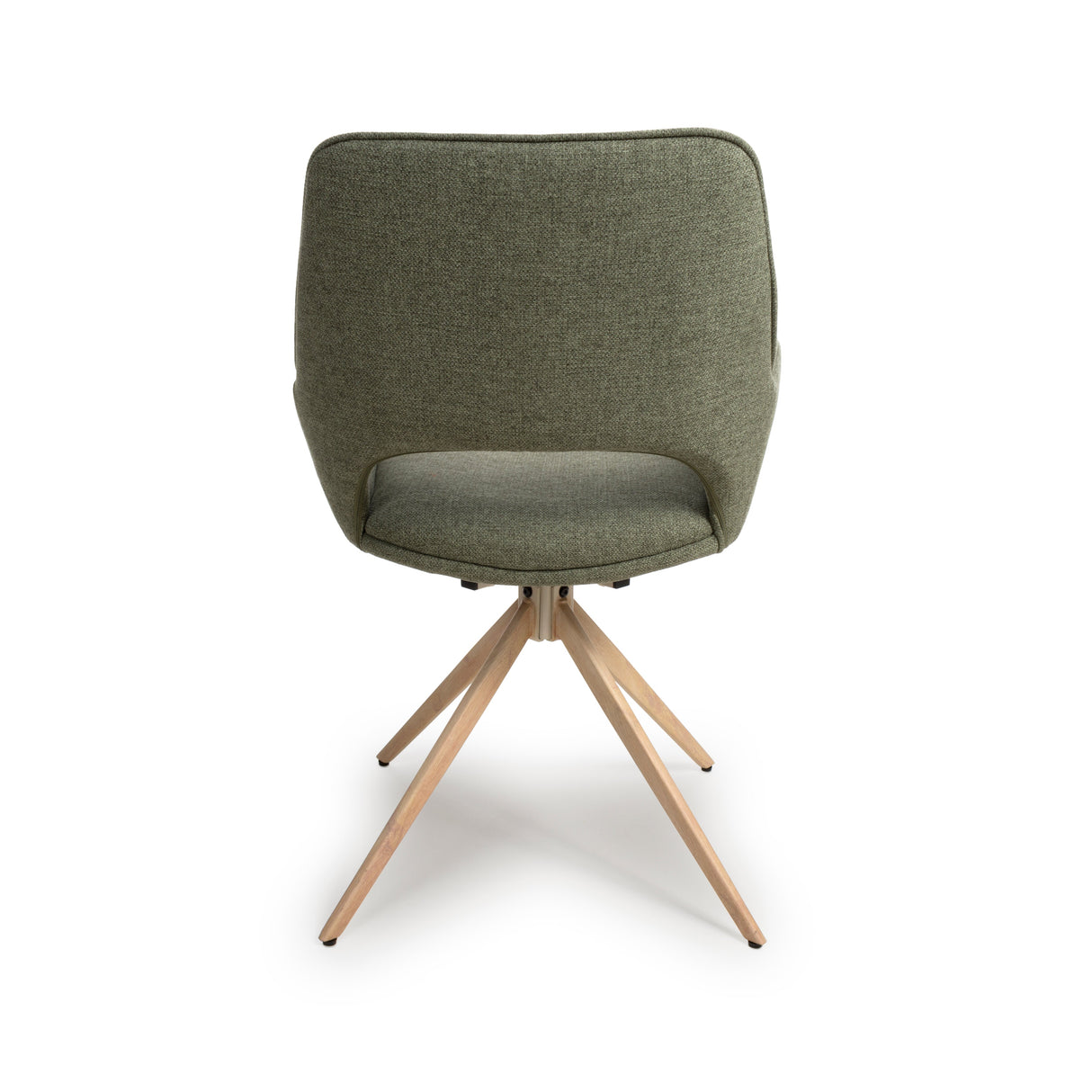 Furniture Link Dining Chair Perth Easy Clean Sage Fabric Swivel Chair (Sold in Pairs)