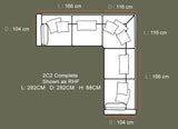 Lebus Corner Sofa Petra Large Corner Sofa