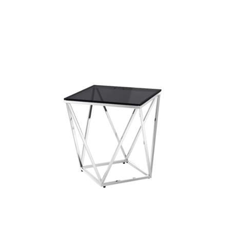 Torelli Side Table DefaultTitle Pirlo Smoked Glass Side Table