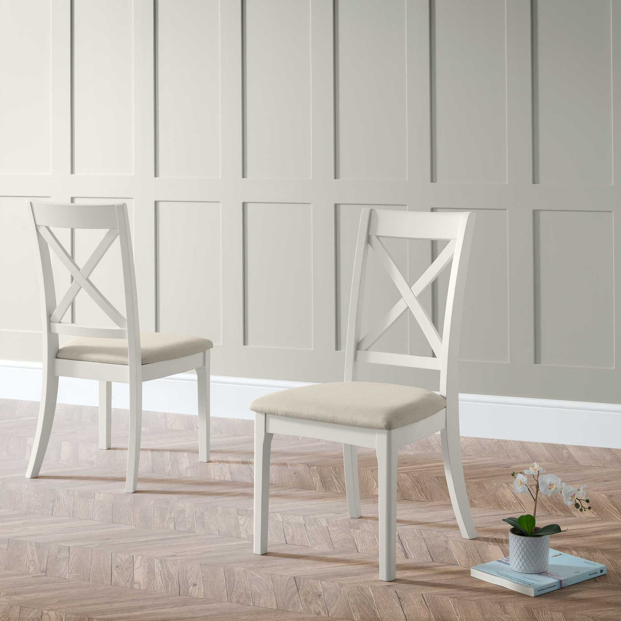 Julian Bowen Dining Chairs Provence Dining Chairs - Sold in pairs
