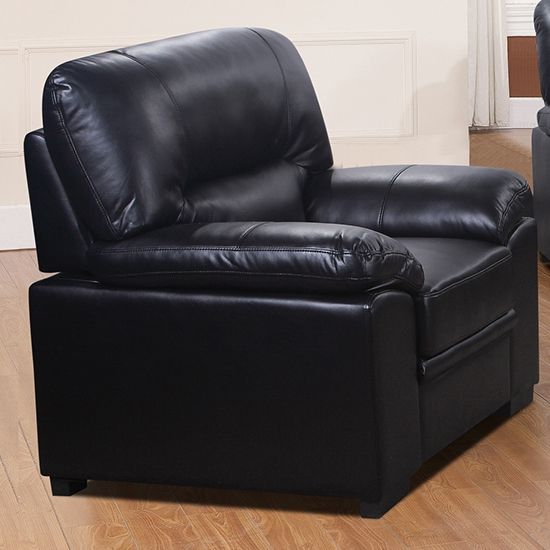 Heartlands Furniture Leather Armchair Rachel Faux Leather Armchair