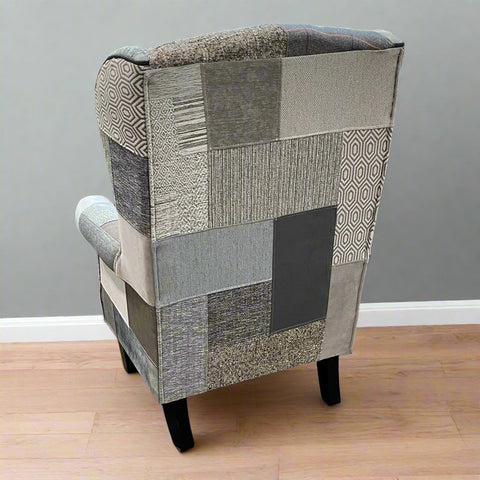 West Midlands Upholstery Regency Patchwork Fireside Chair