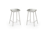 Julian Bowen Bar Stools Renzo Bar Stool Grey - Sold in pairs