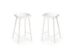 Julian Bowen Bar Stools Renzo Bar Stool White - Sold in pairs