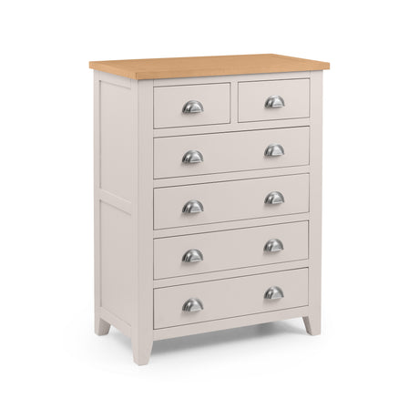 Julian Bowen Chests Richmond 4+2 Drawer Chest