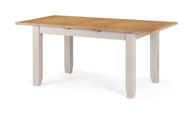Julian Bowen Dining Tables Richmond Extending Dining Table - Elephant Grey/Pale Oak