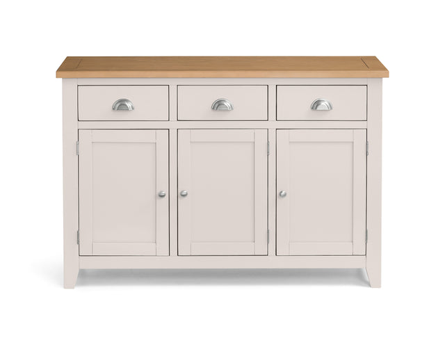 Julian Bowen Sideboards Richmond Sideboard - Elephant Grey/Pale Oak