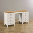 Julian Bowen Dressing Tables Richmond Twin Pedestal Dressing Table
