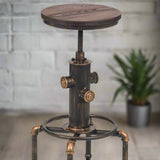 Julian Bowen Bar Stools Rockport Pipework Barstool