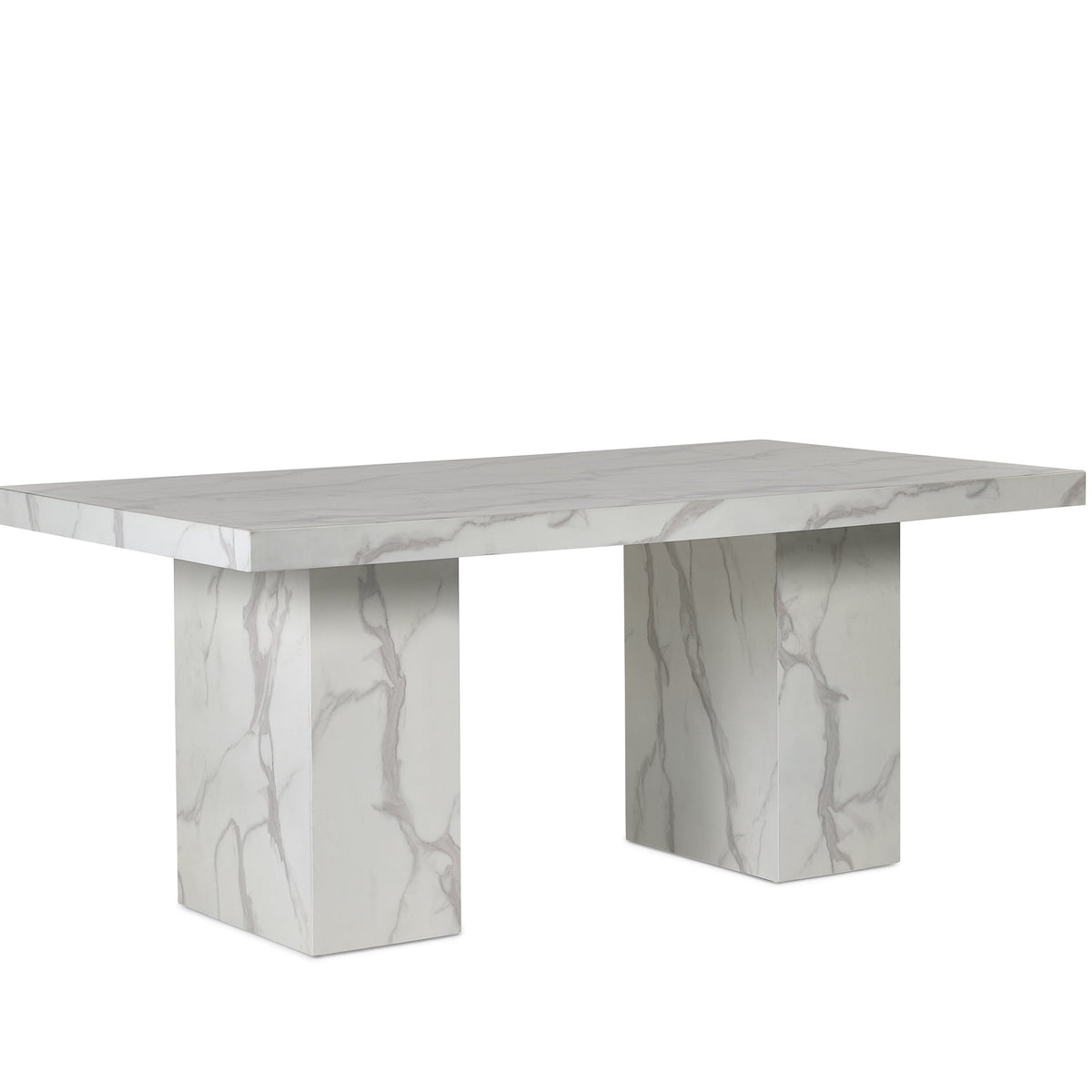 Beatrice Table Rome Rome Dining Table - White - Your Home Furniture