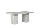 Julian Bowen Dining Tables Rome Dining Table - White