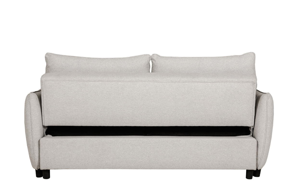 Vida Living Sofa Bed Rook Light Grey Sofa Bed
