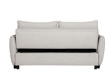 Vida Living Sofa Bed Rook Light Grey Sofa Bed