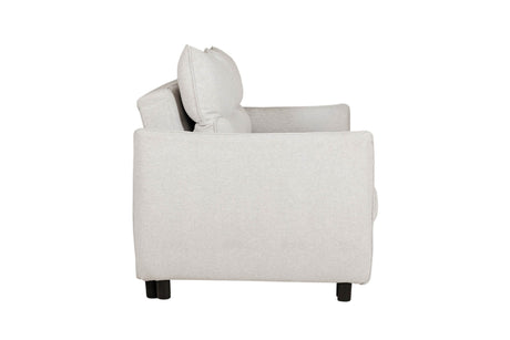 Vida Living Sofa Bed Rook Light Grey Sofa Bed