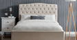 Limelight Rosa Bed Frame Single (90cm) Rosa Natural Fabric Bed