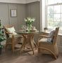 Daro Dining Table Round Dining Table 85cm Daro Waterford Natural Wash