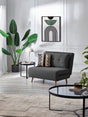 Julian Bowen Sofa Beds Rowan Single Sofabed - Mid Grey