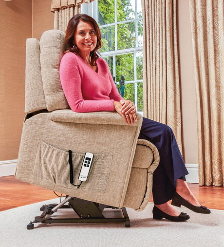 Sherborne Rise & Recliner Royale Sherborne - Keswick Riser Recliner Chair-VAT Exempt - Free Delivery