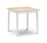 Julian Bowen Dining Tables Rufford 2-Tone Dining Table Ivory/Natural