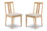 Julian Bowen Dining Chairs Rufford Chairs - Sold in pairs