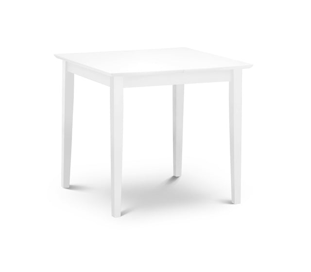 Julian Bowen Dining Tables Rufford Dining Table - White