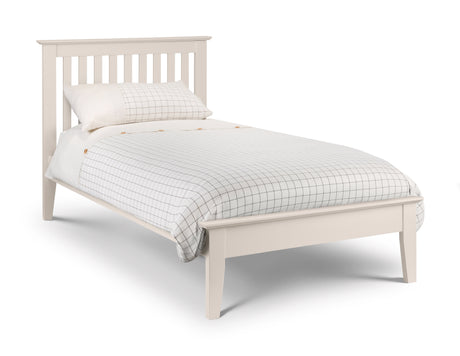 Julian Bowen Bed Salerno 90cm Single Bed - Ivory