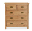 Global Home Furniture Chest of Drawers Salisbury Lite 2 Over 3 Chest of Drawers