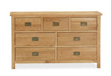 Global Home Furniture Chest of Drawers Salisbury Lite 3 Over 4 Chest of Drawers
