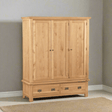 Global Home Furniture Wardrobe Salisbury Triple Wardrobe