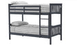 Vida Living Bunk Bed Salix Grey Single Bunk Bed