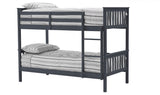 Vida Living Bunk Bed Salix Grey Single Bunk Bed