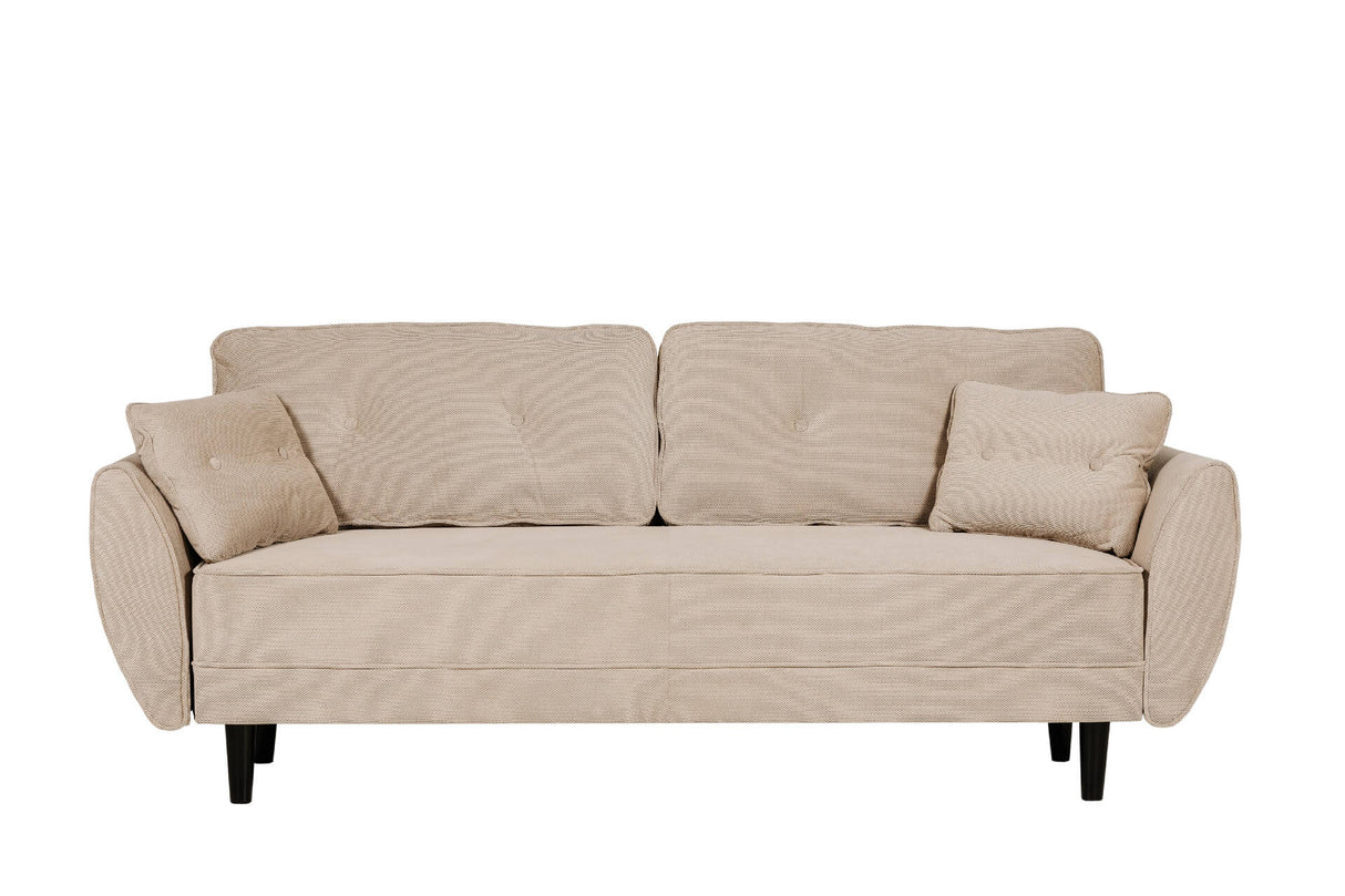 Vida Living Sofa Bed Sawyer Natural Sofa Bed