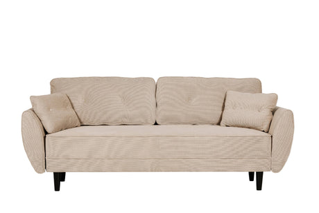 Vida Living Sofa Bed Sawyer Natural Sofa Bed