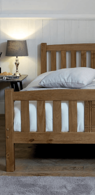 Limelight Sedna Bed Frame Sedna Rustic Wooden Bed Frame